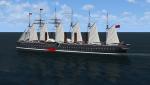FSX/FS2004 Pilotable Steamship Giant Great Eastern. 